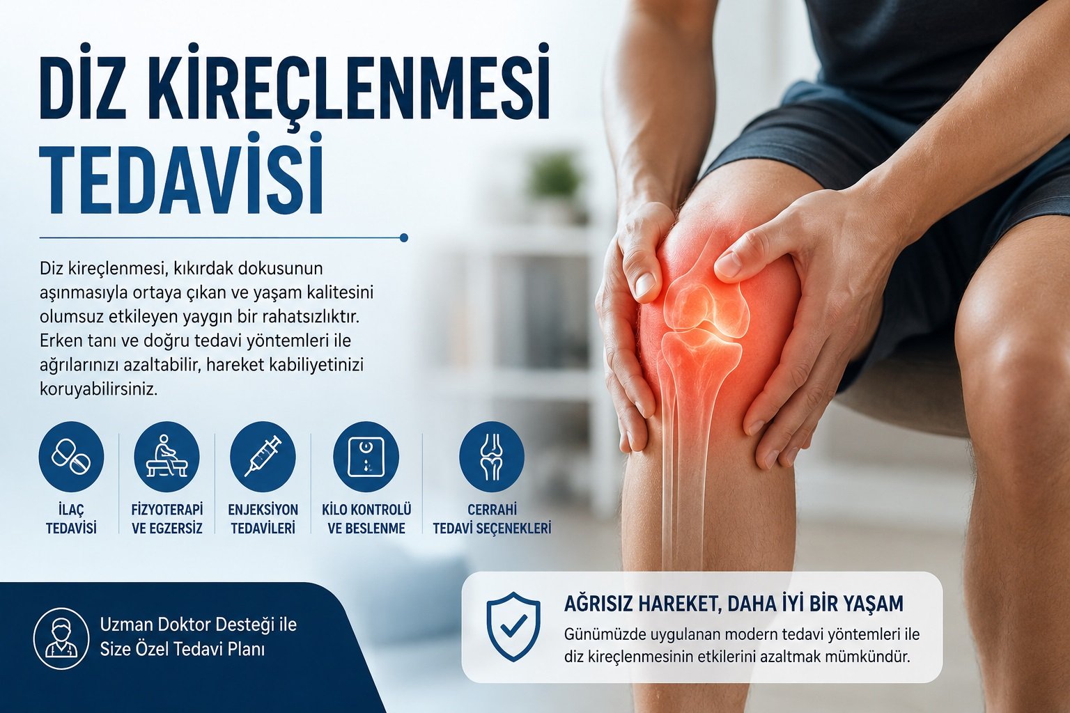 Ankara Diz Kireçlenmesi Tedavisi Almadan Bilmeniz Gereken 10 Püf Nokta!